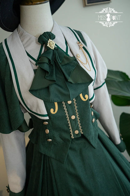 Miss Point - Elegant Lolita Coat - Golden Movement Customized Short Coat