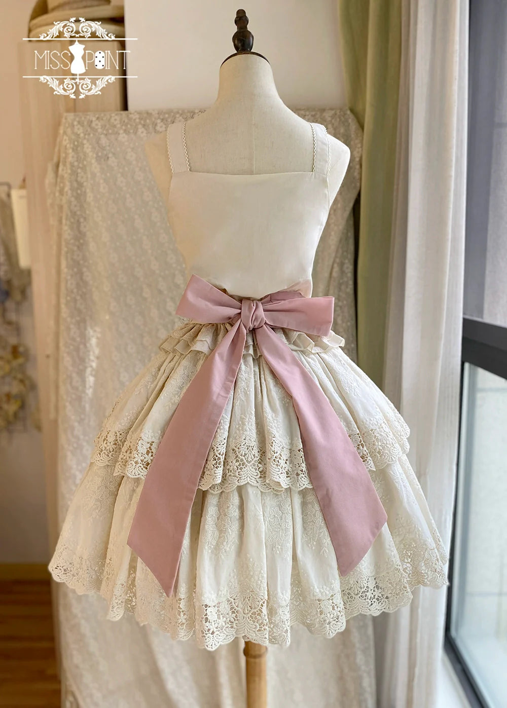 Miss Point - Forest Waltz - Classic Lolita Tiered Skirt Multi-layer Embroidered SK