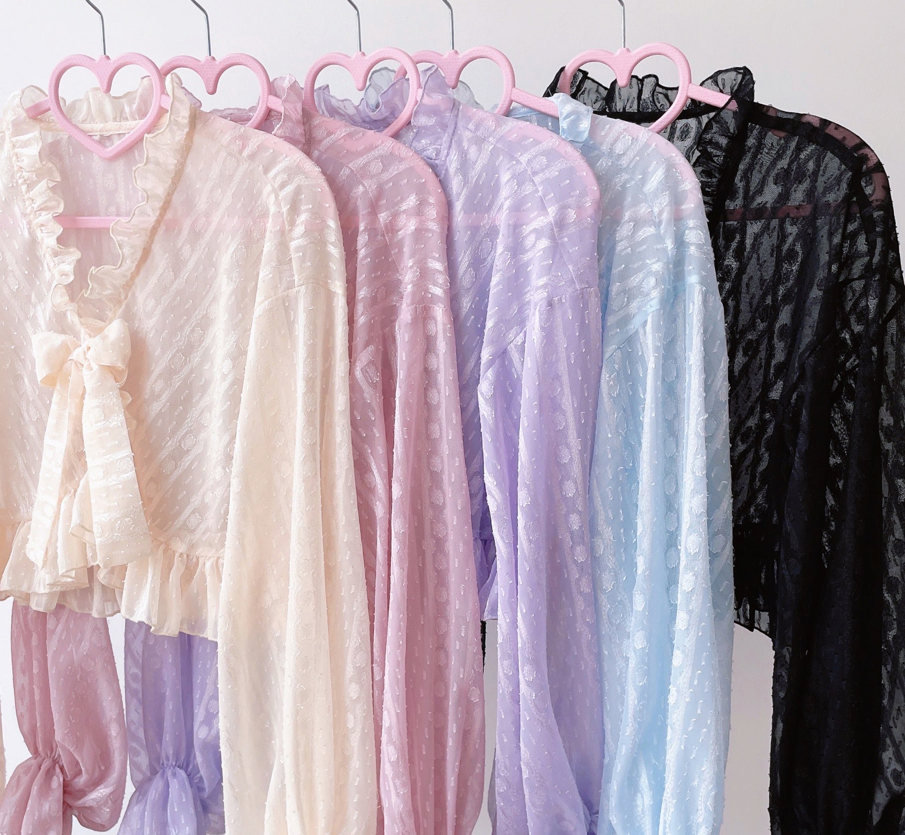 Sakurada Fawn - Chiffon Puff Sleeve Lolita Cardigan