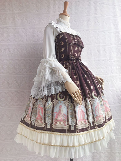 Yilia - Retro Lolita Princess Sleeve Blouse