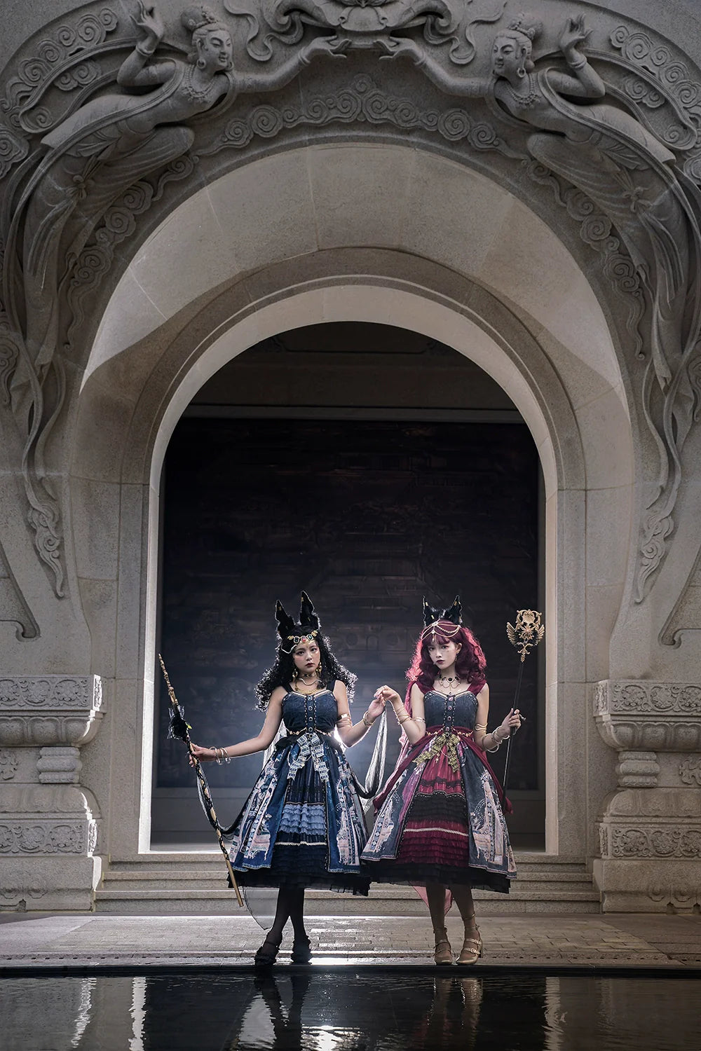 Miss Point - Dusk Best - Egyptian Lolita Dress Set Gorgeous JSK