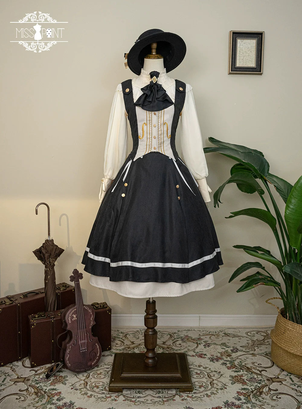 Miss Point - Golden Movement - Elegant Lolita Waistcost Short Vest Customized