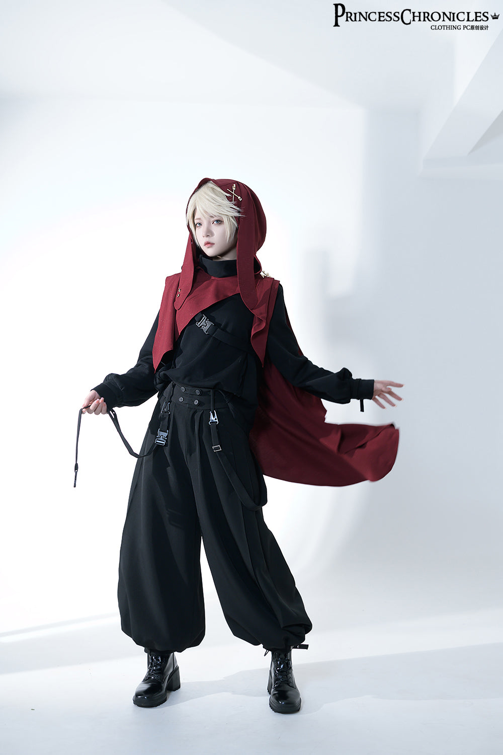 Princess Chronicles - Functional Rabbit - Handsome Gothic Lolita Pantsuit