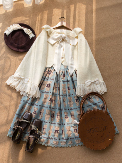 MIST - Qian's Letter - Sweet Lolita Sweater Winter Cardigan Coat