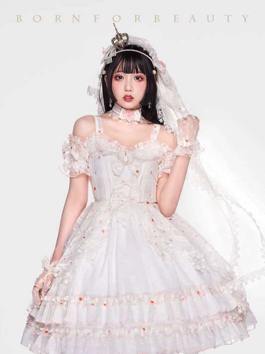 Youpairui - Bucharest - Calssic Lolita Jumper Dress Set