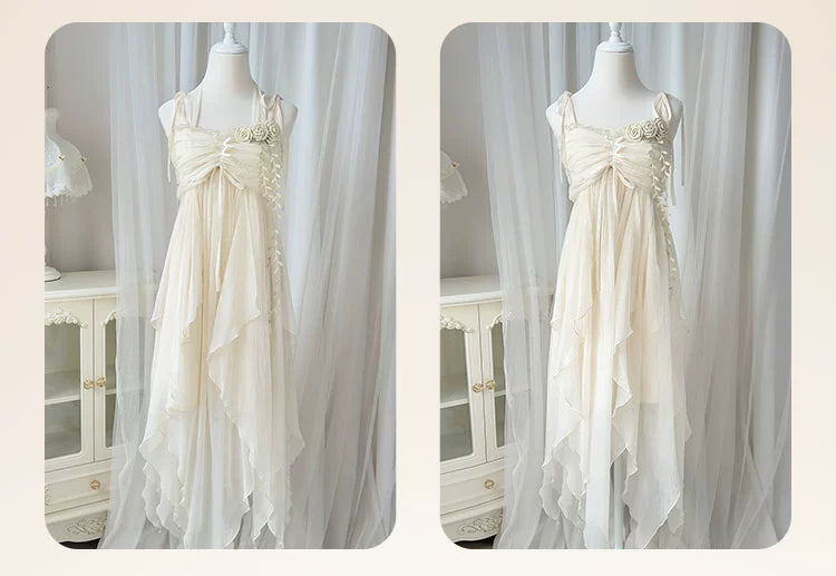 Letters from Unknown Stars - Daily Lolita JSK Dress Summer Elegant Dress