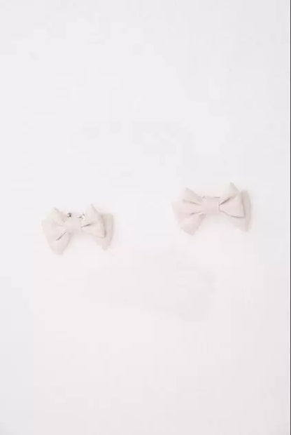 ZJstory - Sonnet Summer - Sweet Lolita Accessory Set Bow KC Hairband Waist Tie