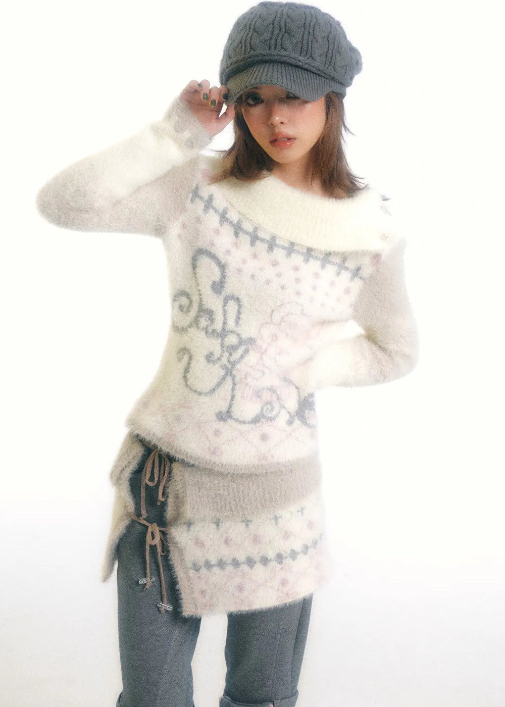 Knitted Turtleneck Sweater