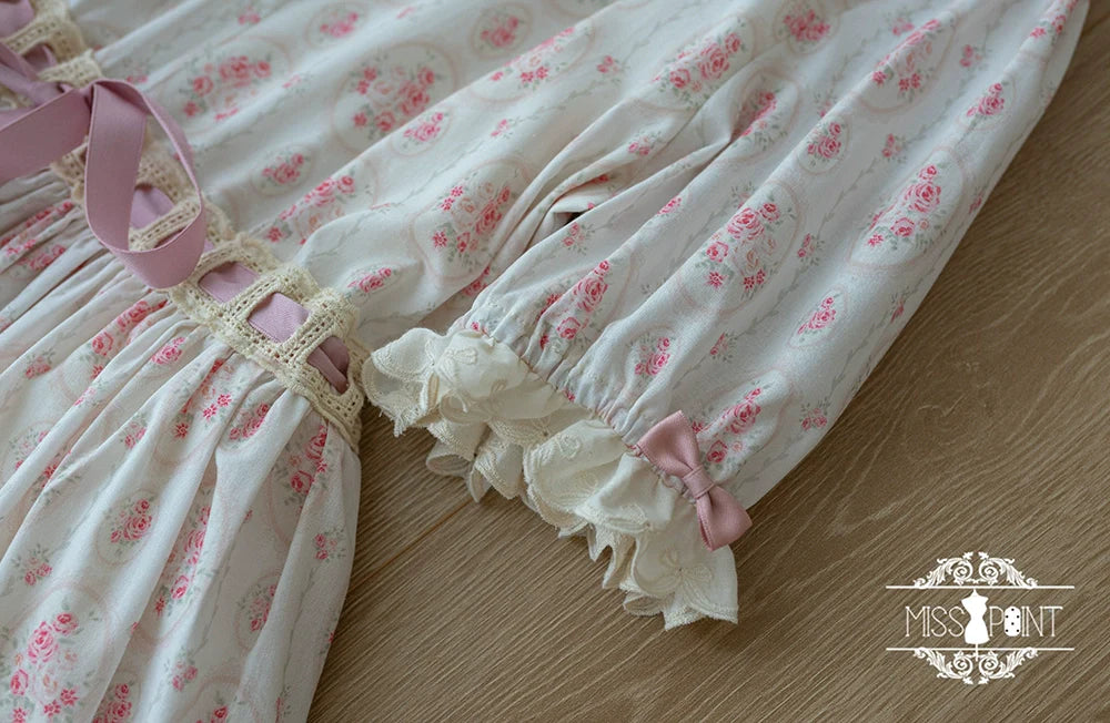 Miss Point - Customized Elegant Lolita OP Dress Cute Daily Girl Short Lolita Dress