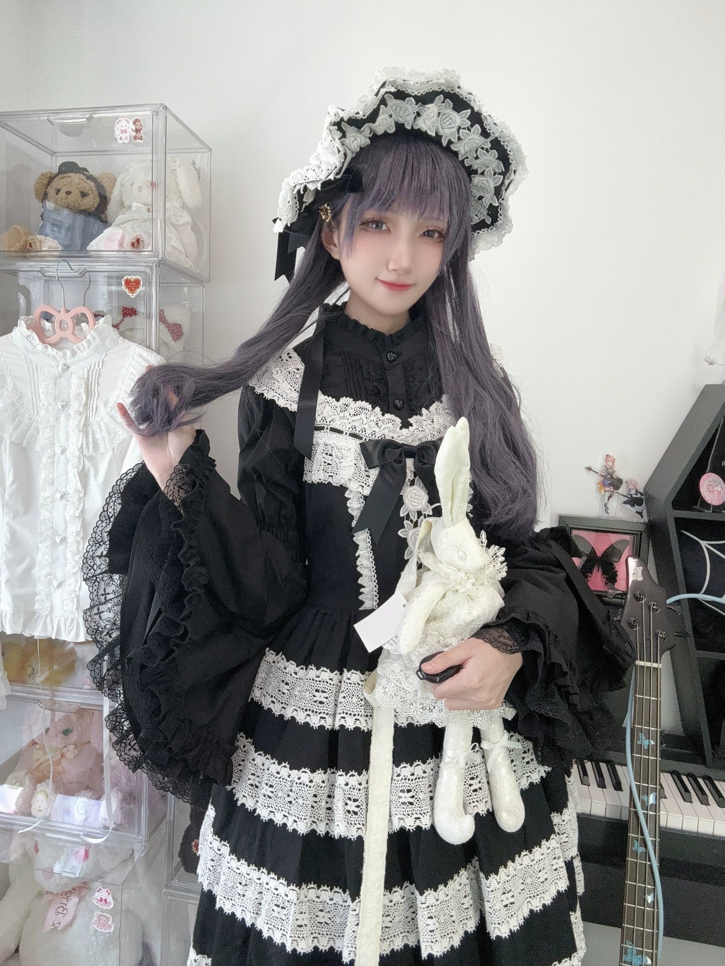 Twilight Zone - Sweet Lolita Blouse Princess Sleeve Shirt Inner Wear