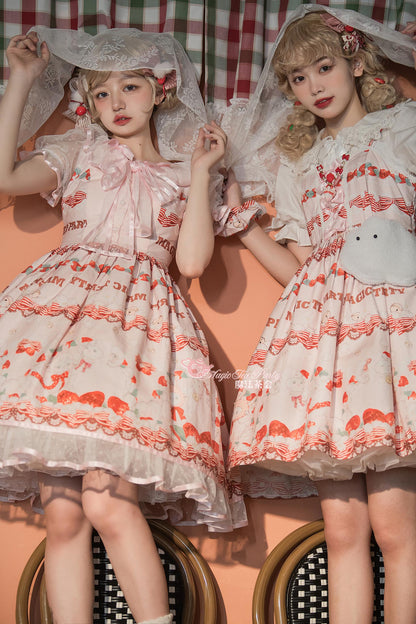 Magic Tea Party - Berry Sheep - Strawberry Lolita JSK