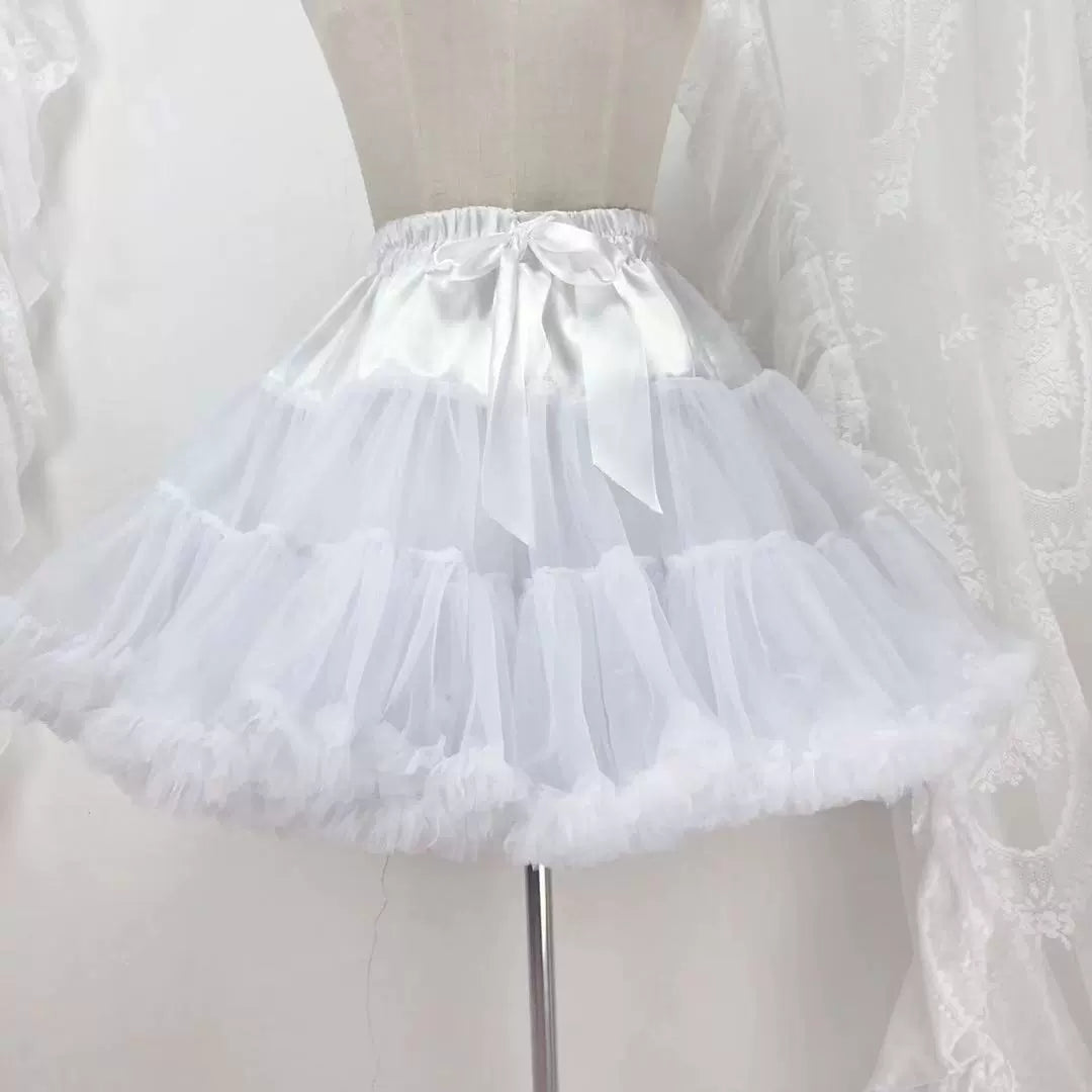 Sugar Girl - Super Puffy Lolita White Petticoat