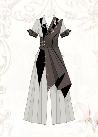 Your Princess - Voyage Guide - Vintage Ouji Lolita Suit Nautical Style Outfit