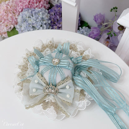 Cheese Cat - Sweet Lolita Cake Top Hat Handmade Lolita Accessory