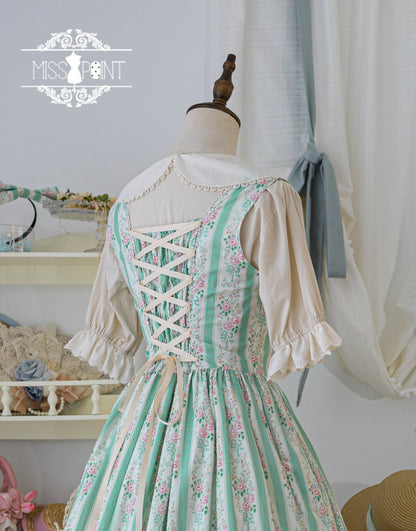 Miss Point - Happy Summer - Elegant Lolita Floral JSK Dress