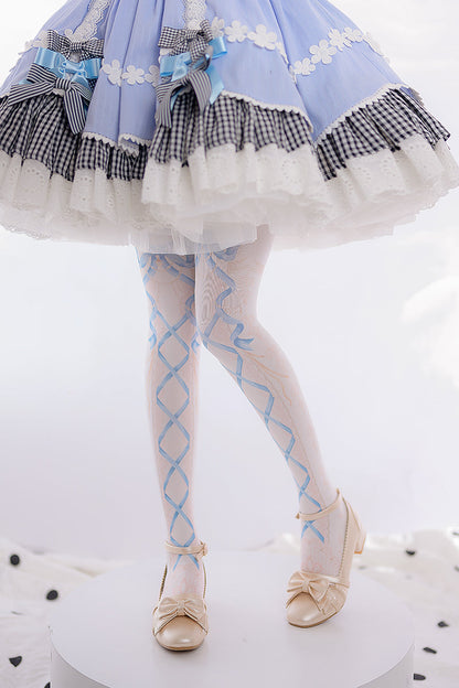 Roji roji - 120D Velvet Sweet Lolita Tights