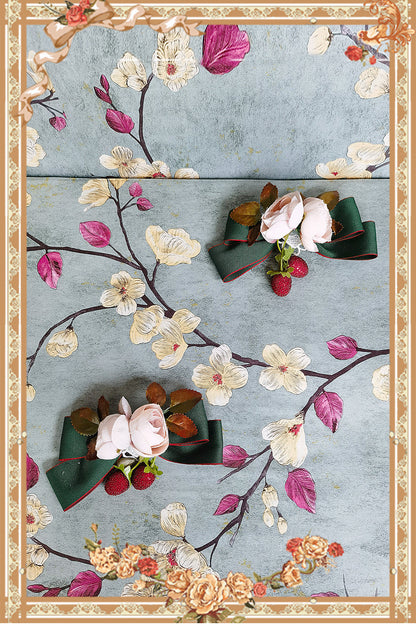 Infanta - Grape Manor - Country Lolita JSK Suit with Grape Embroidery