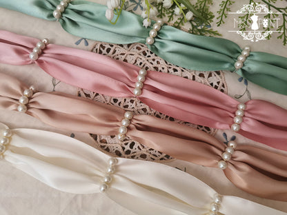 Miss Point - The Sally Gardens - Multicolors Ribbon Lolita Sash