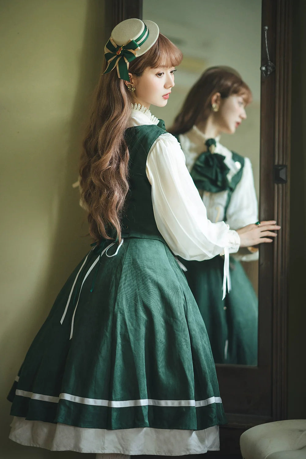 Miss Point - Golden Movement - Elegant Lolita Waistcost Short Vest Customized