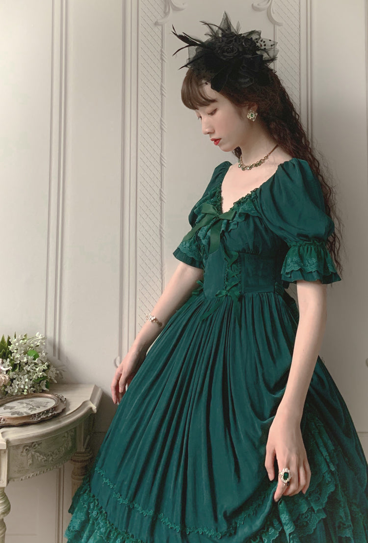 Sweet Wood - CLA Vintage French Lolita OP Dress