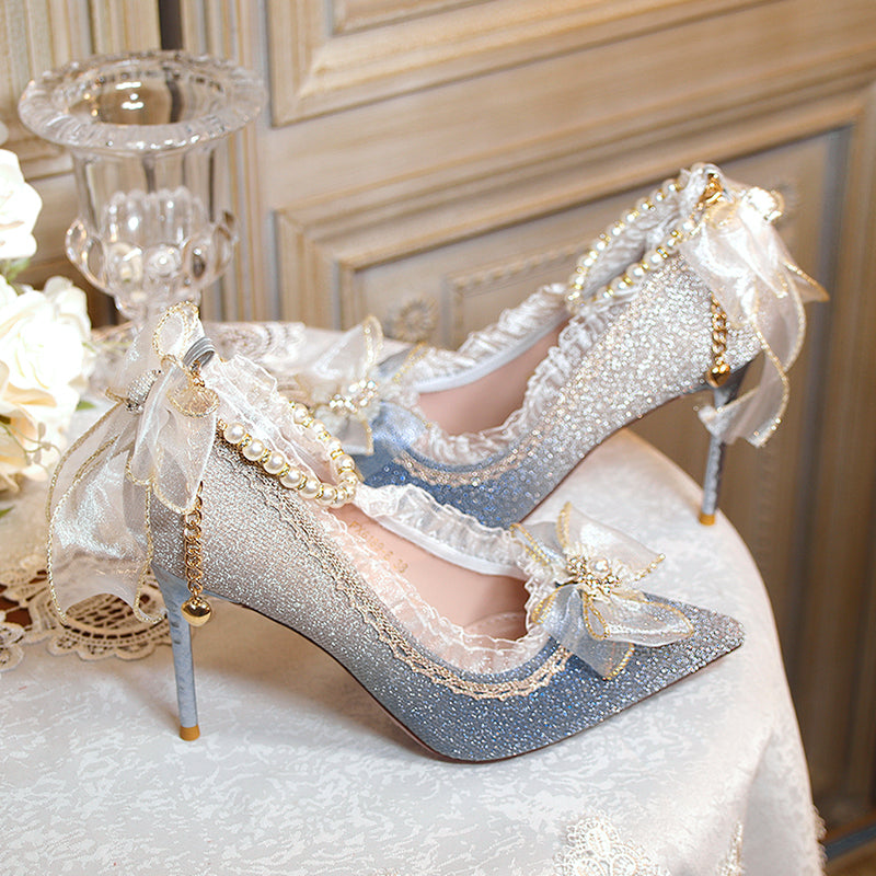One Night - Wedding Lolita High Heels Shoes