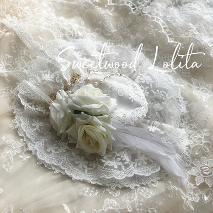 Sweet Wood - Secret Garden In Midsummer - Lolita Bonnet, Necklace, Accessory