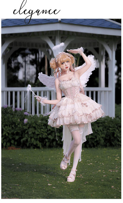 ZhiJinYuan - Time Waltz - Sweet Lolita Short Dress Ballet Style JSK
