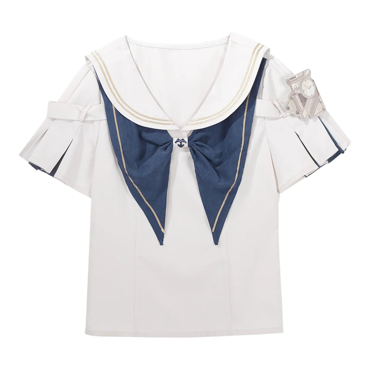 Designer's Gift - Voyager's Daily - Ouji Lolita Suspender Shorts Set with Shirt & Trailing