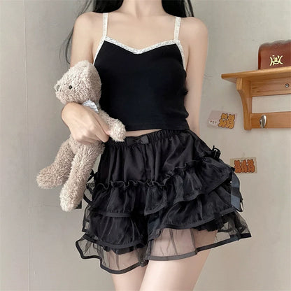 Sugar Girl - Summer Lolita Bloomers Double Layer Anti-Exposure Shorts