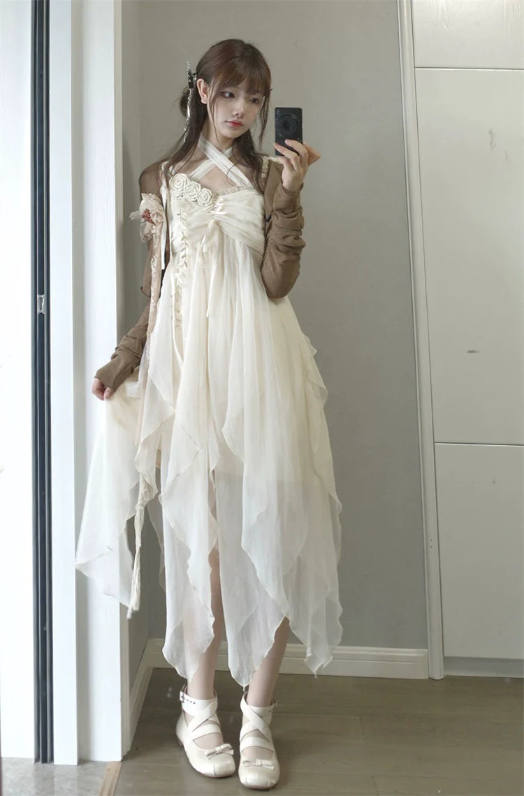 Letters from Unknown Stars - Daily Lolita JSK Dress Summer Elegant Dress