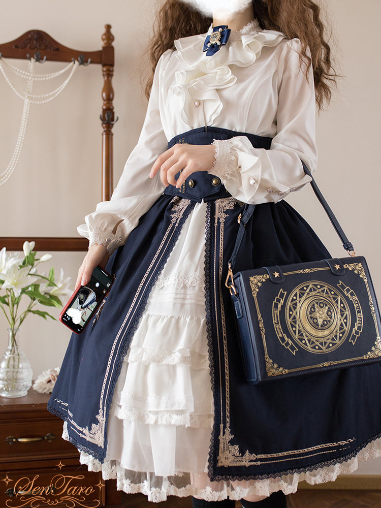 Sentaro - Dark Forest - Elegant Baroque Lolita Blouse