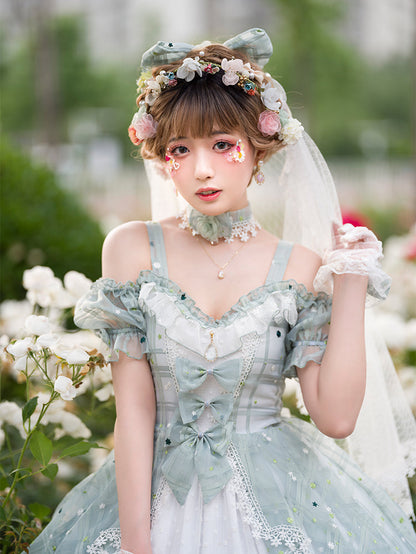 Youpairui - Bucharest - Calssic Lolita Jumper Dress Set