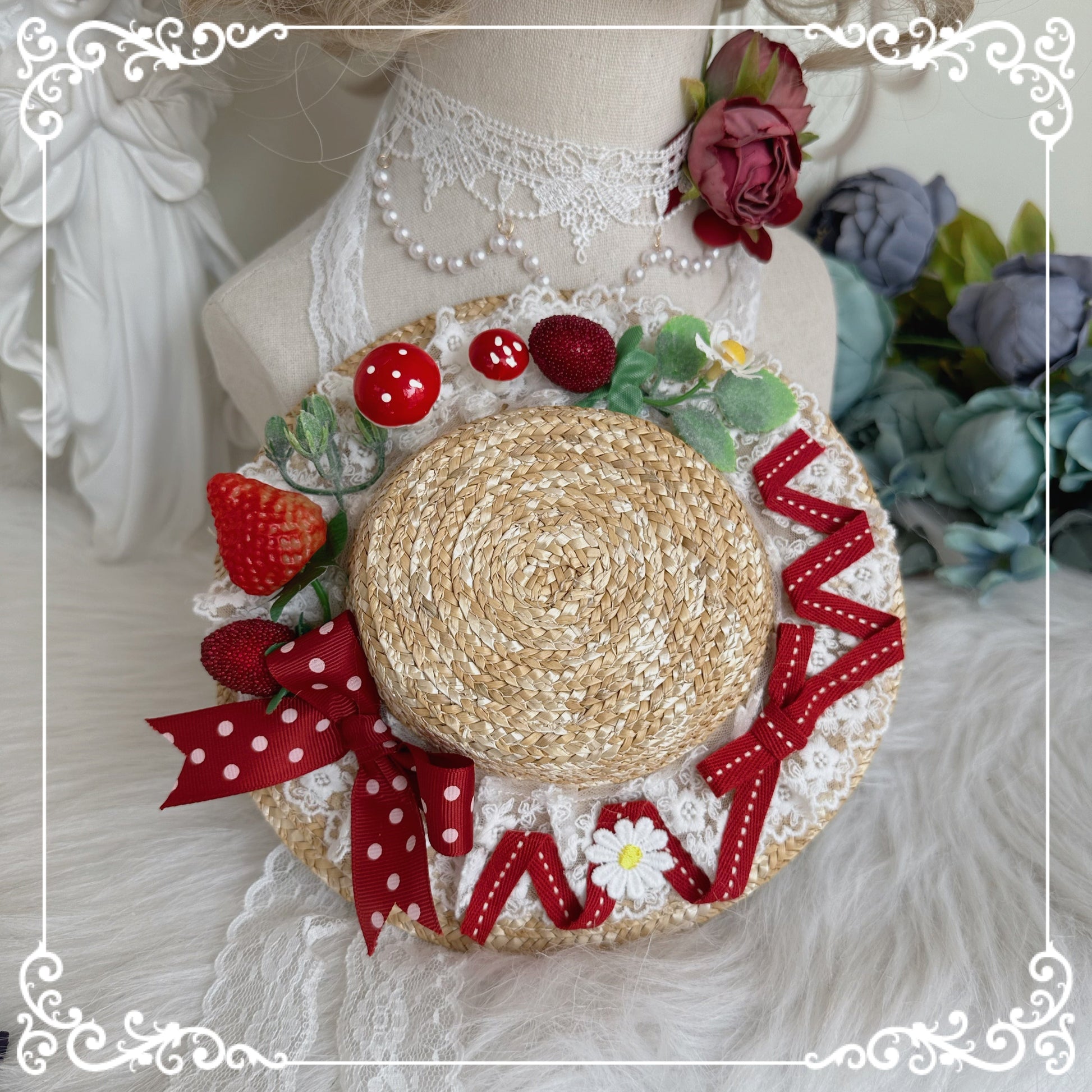 Chestnut Lolita - Country Lolita Hand-made Headdress Accessory