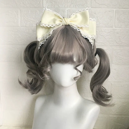 Qingyi Handmade - Sweet Lolita KC Multicolor Bow Lolita Headwear