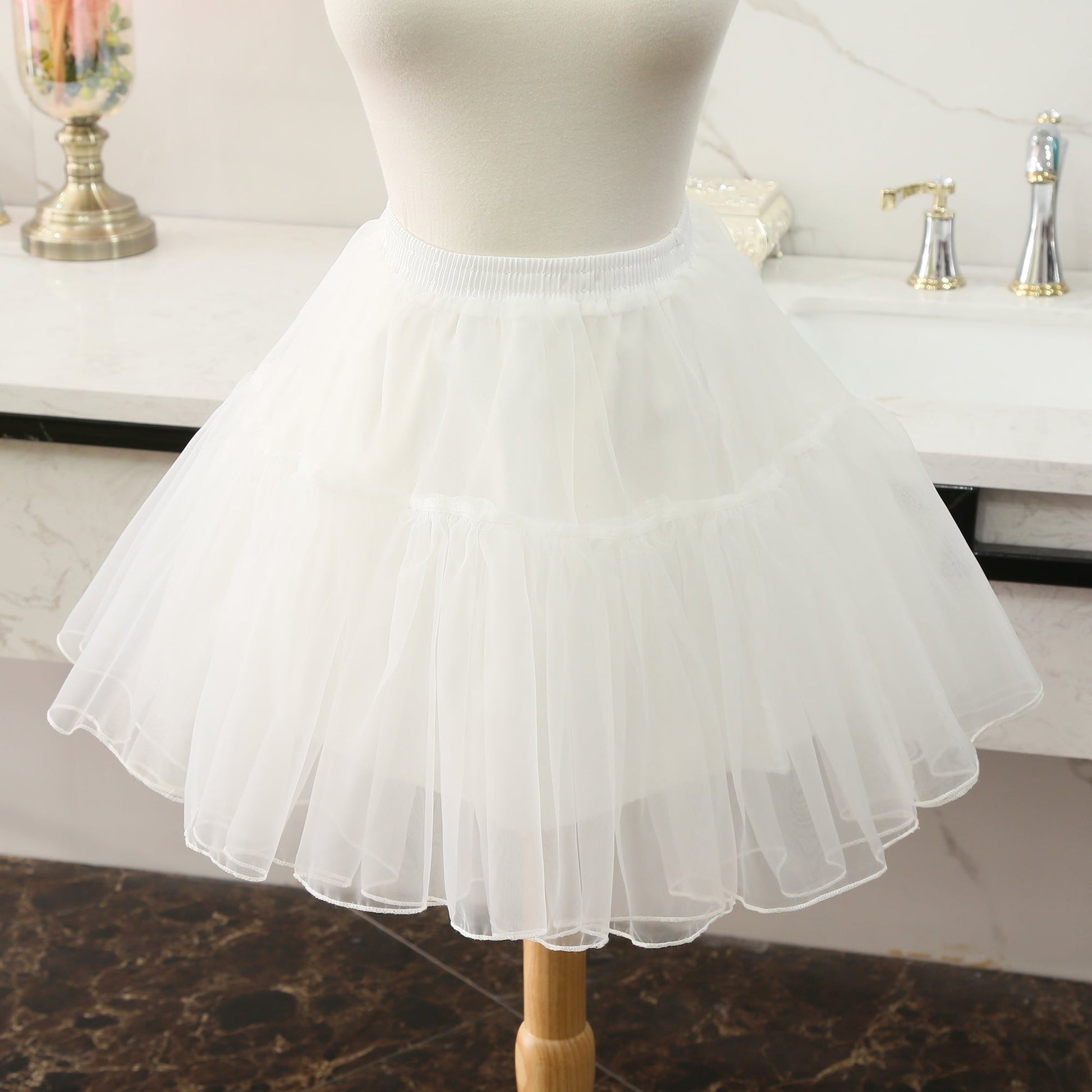 Manyiluo - Jenny Ku - Daily Lolita 17.7 (45 CM) Boneless Puffy Petticoat"