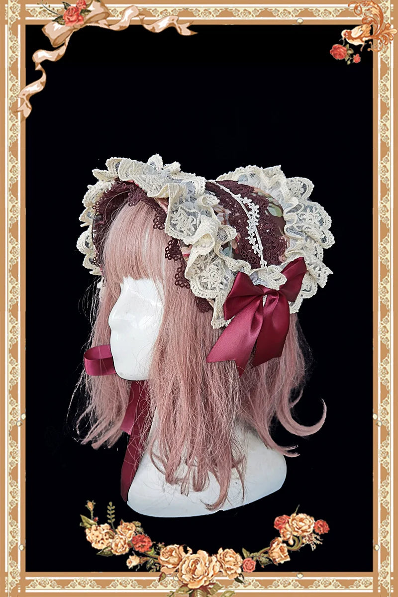 Infanta - Sweet Lolita Accessories Bonnet KC Socks Beret