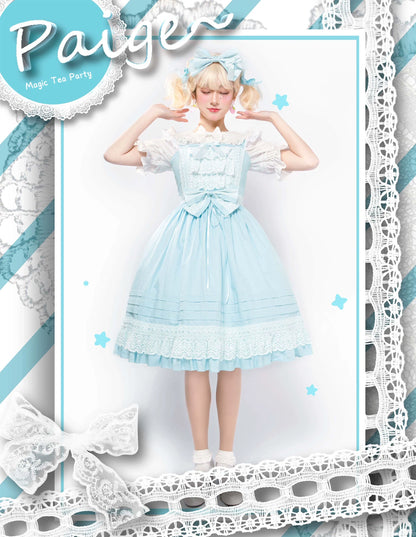 Magic Tea Party - Cute Lolita Jumper Dress Multicolors JSK