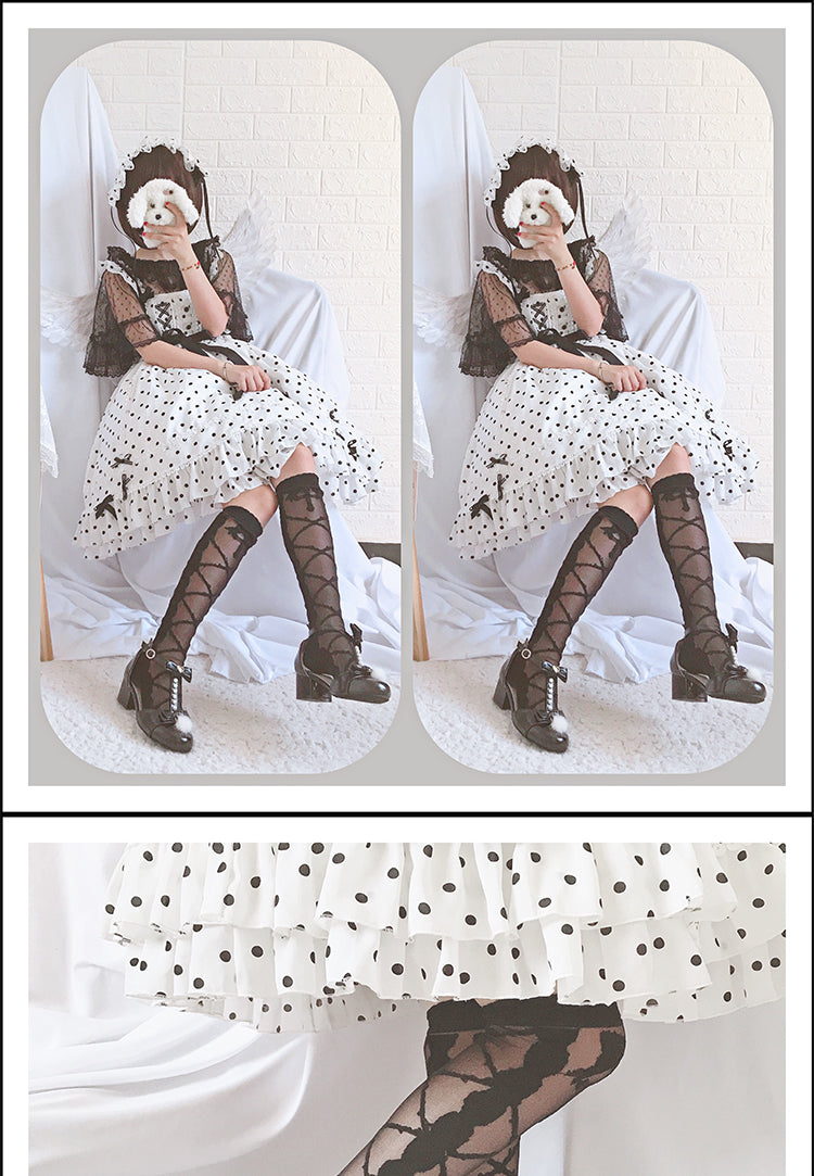 Roji roji - Thorn Kiss - Lolita Thigh Stockings Lolita Pantyhose