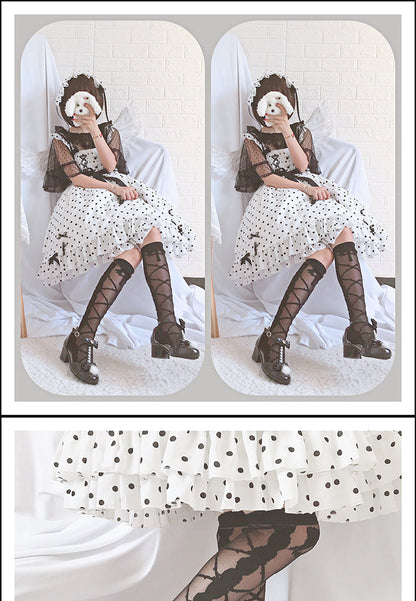 Roji roji - Thorn Kiss - Lolita Thigh Stockings Lolita Pantyhose