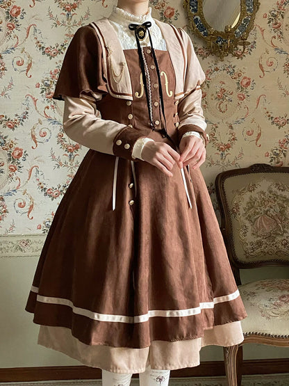 Miss Point - Elegant Lolita Coat - Golden Movement Customized Short Coat