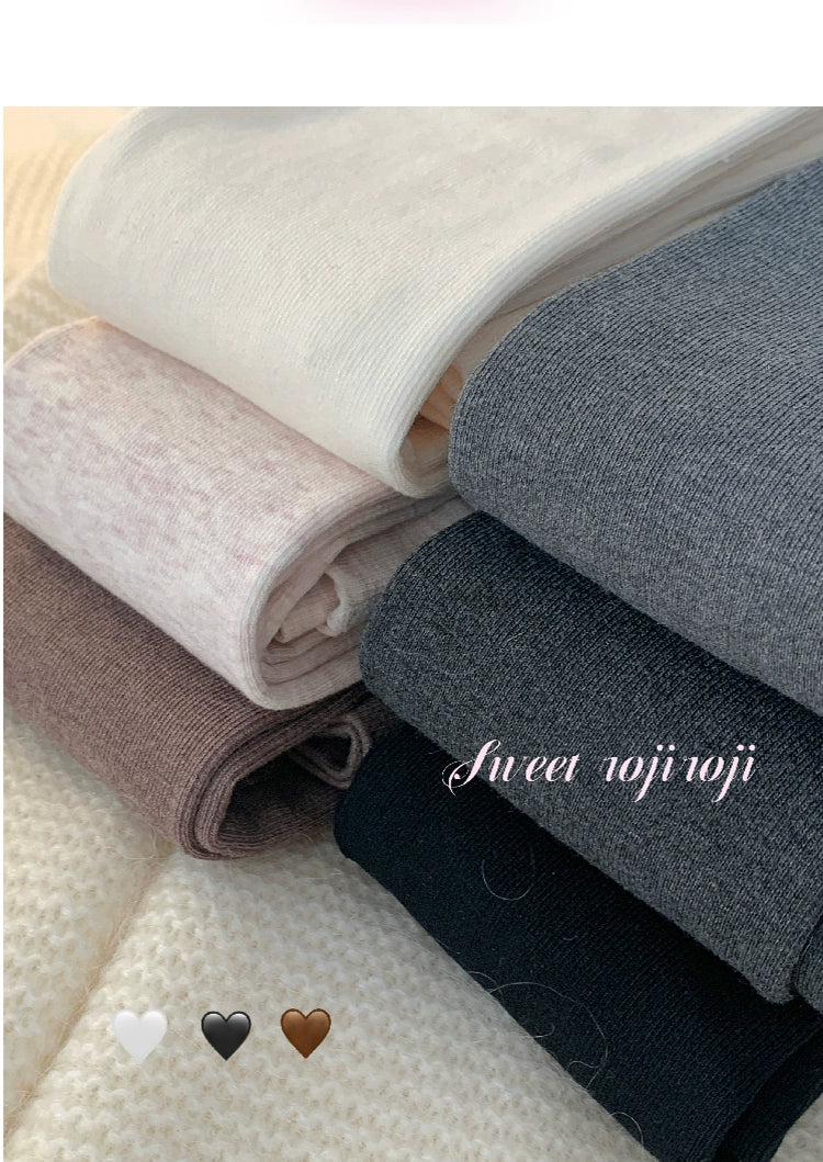 Roji roji - Cotton Lolita Pantyhose Thickened Winter Pantyhose Leggings
