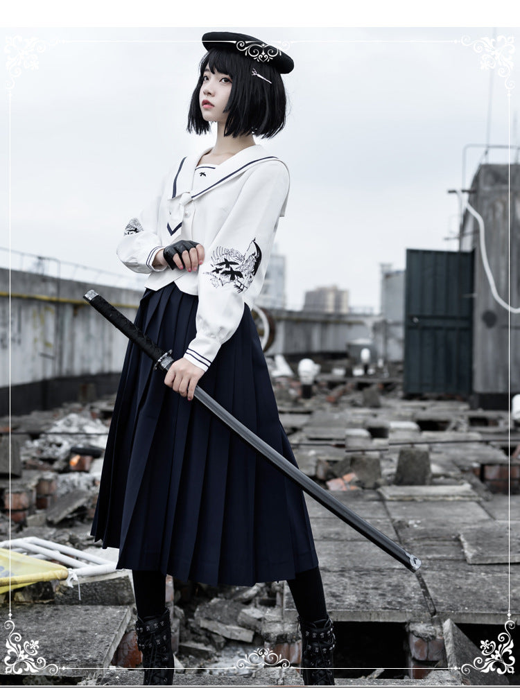 Eieyomi - Keel Girl - JK Uniform Lolita SK Suit