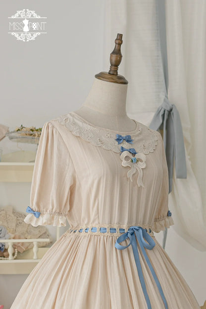 Miss Point - Customized Elegant Lolita OP Dress Cute Daily Girl Short Lolita Dress