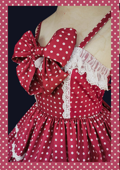 Infanta - Cloth Cat - Kawaii Lolita JSK Multi-Color Tiered Ruffles Dress