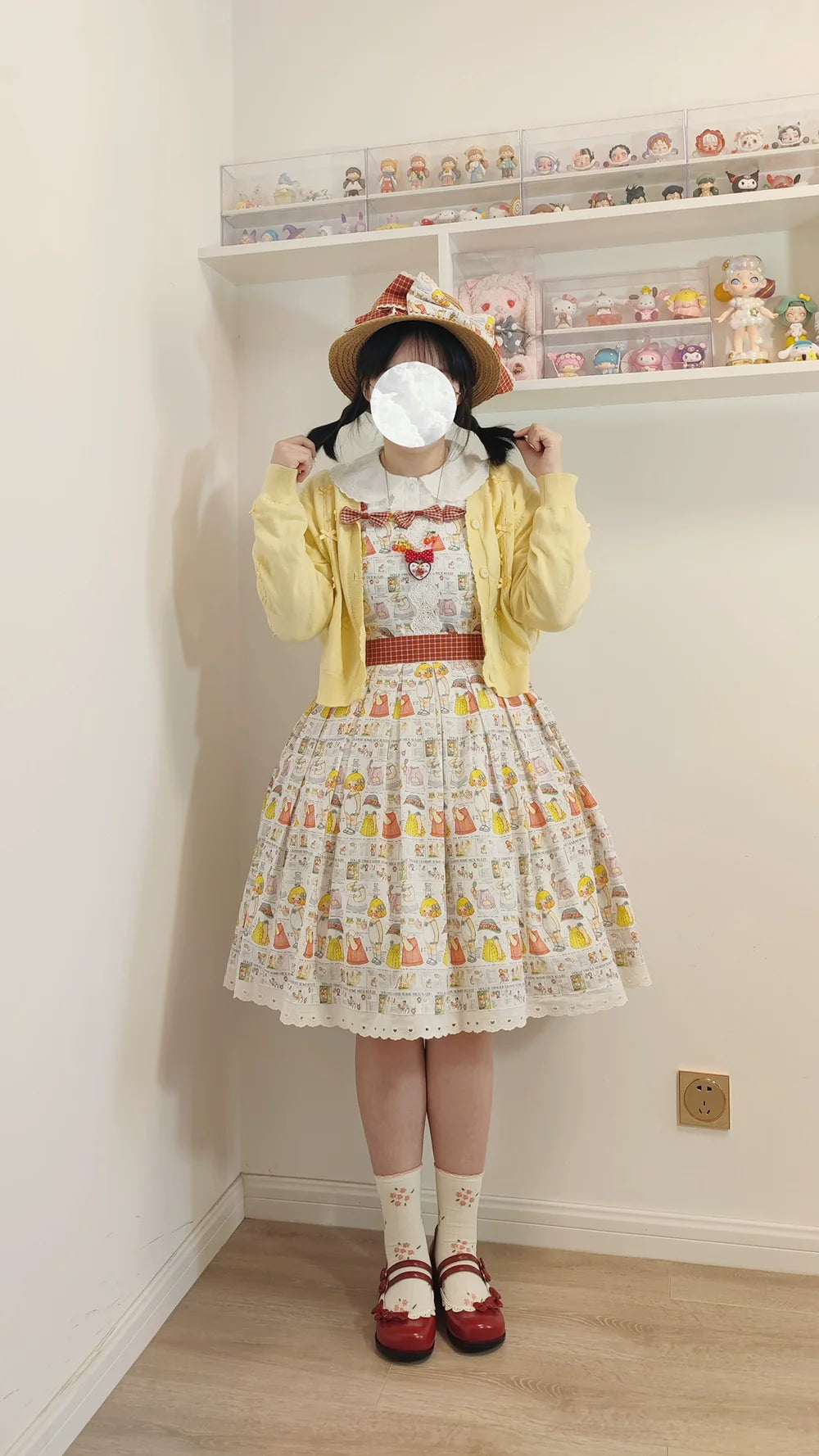 Miss Cube - Dress Up Dolls - Summer Kawaii Lolita JSK Dress Customized Size