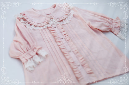 MIST - Sweet Lolita Golilla Short Sleeve Shirt