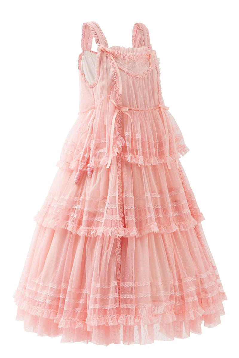 Polyhymnia - Secret Forest - Classic Lolita JSK Dress Multi-layered Dress Summer Gauze Dress
