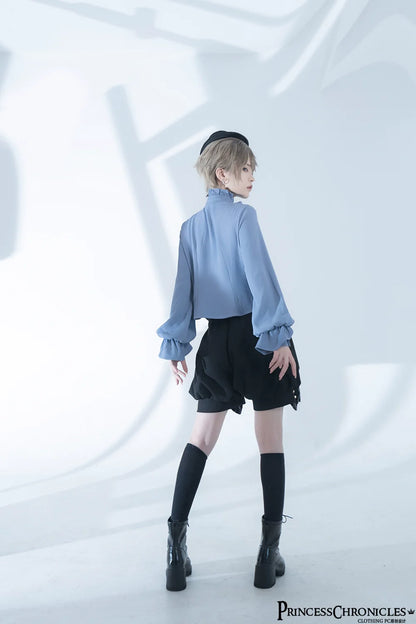Princess Chronicles - Narrative Rule - Ouji Lolita Shorts Set, Long Vest
