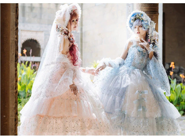 Cat Fairy - Cherry Blossom Girl - Gorgeous Lolita JSK Dress Tea Party Dress