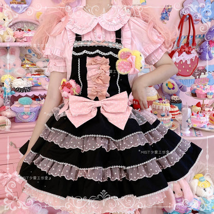 MIST - Creamy Condensed Milk - Kawaii Lolita Shirt Soft Girl Short-sleeved